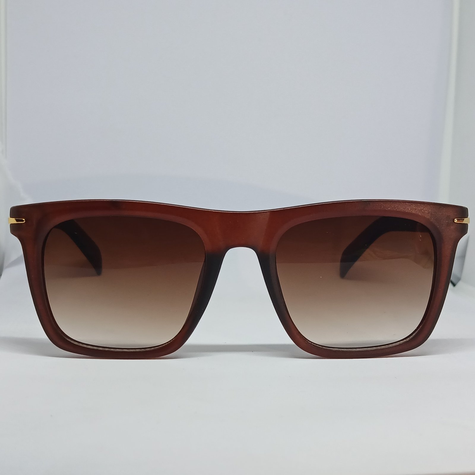 Matt Finish UV Protected Rectangular Sunglasses For Men & Boys