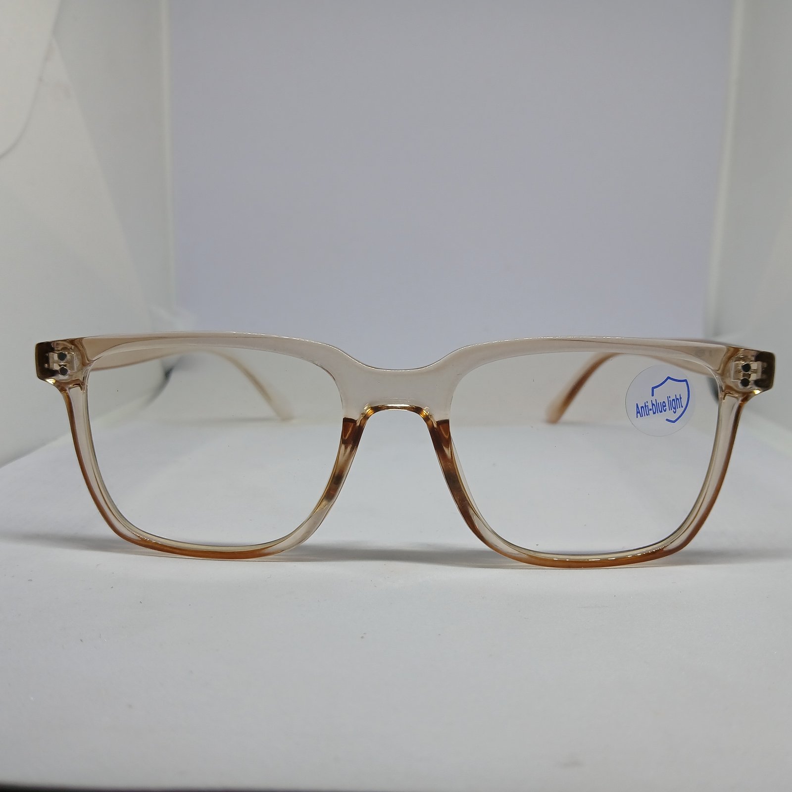 Square Orange Bluecut Frame Unisex